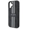Guess GUHMP16SP4RPSK iPhone 16 6.1      czarny/black hardcase 4G Printed Stripes MagSafe